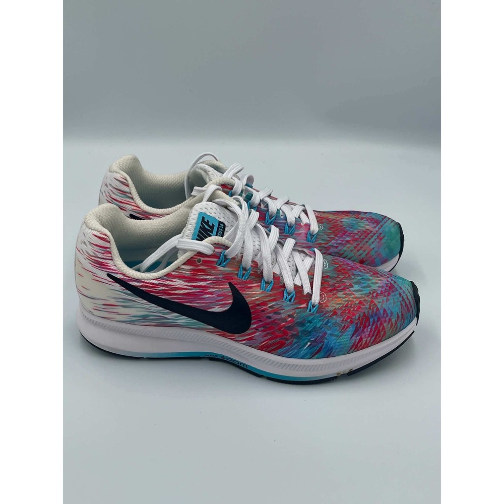 Nike Air Zoom Pegasus 34 Womens Running Shoes Multi-Color 883269-400 Size 6